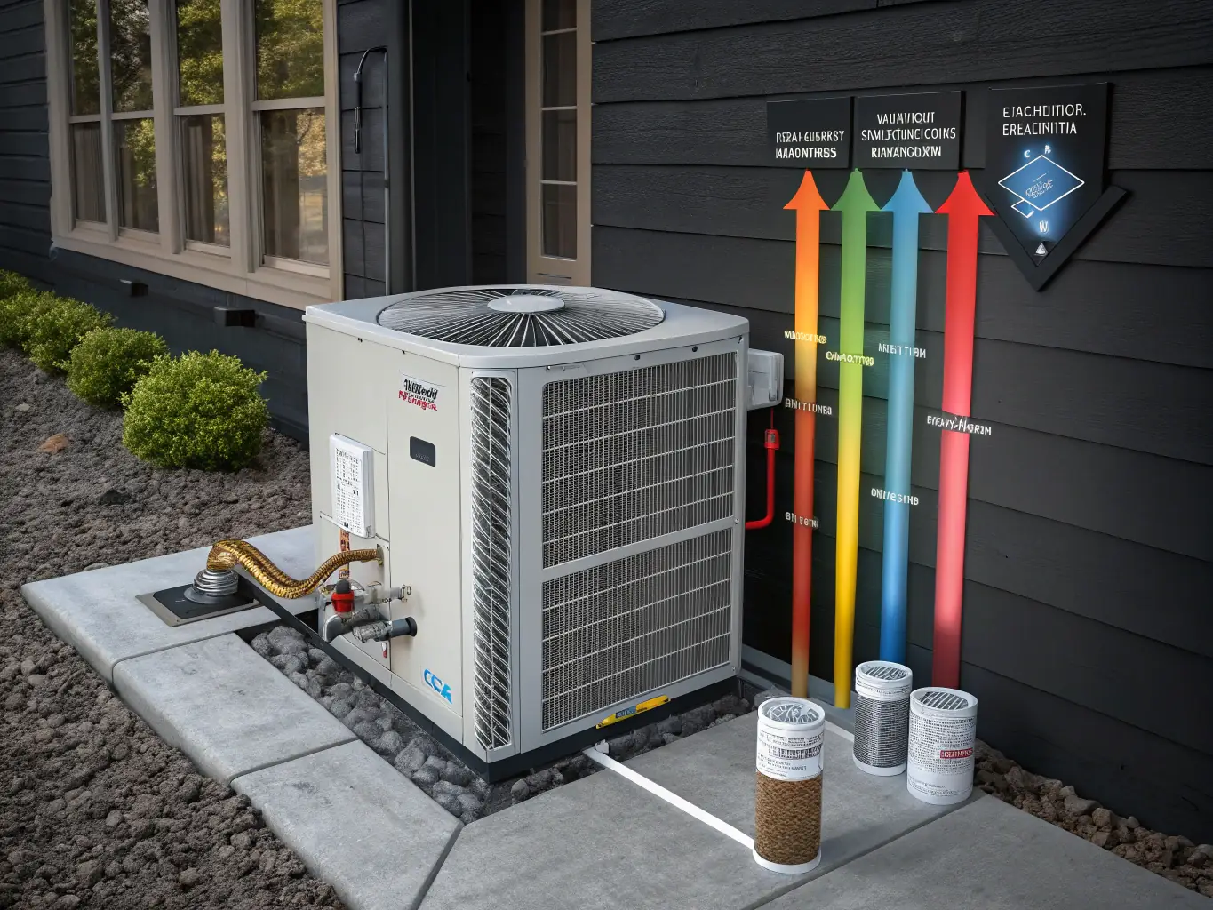 A detailed architectural blueprint of a custom HVAC system design, highlighting the innovative approach and tailored solutions provided by General BMS.